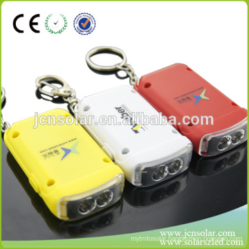 Hot LED personalized solar Keychain, solar powered keychain name ,LED key lamp